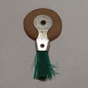 Vintage Venus Typewriter Eraser Wheel With Brush No. 2929 USA